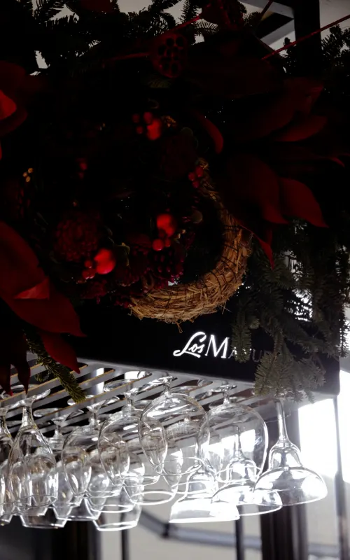 Foto decoracion navidad restaurante los manueles